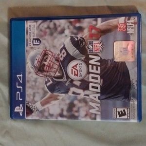 PS4 NFL MADDEN 17